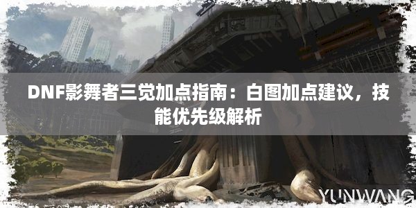 DNF影舞者三觉加点指南：白图加点建议，技能优先级解析