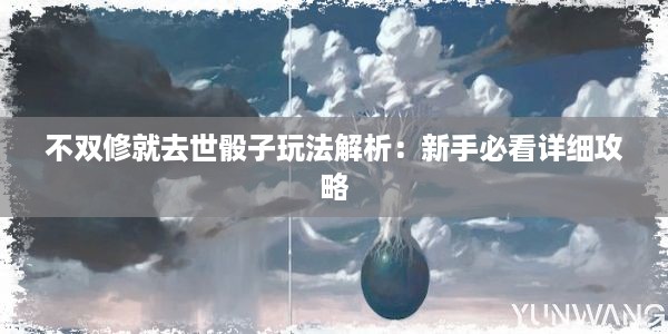 不双修就去世骰子玩法解析：新手必看详细攻略