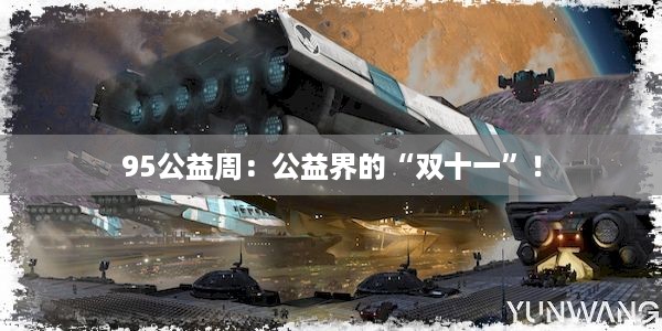 95公益周：公益界的“双十一”！