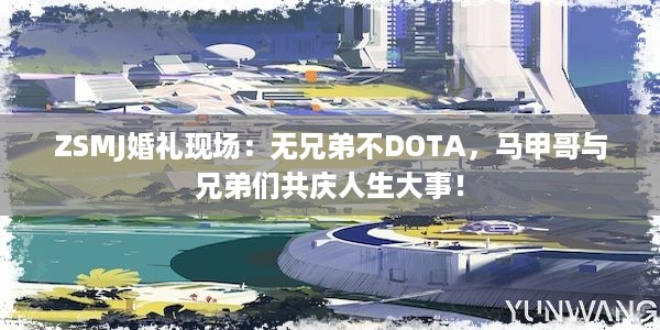 ZSMJ婚礼现场：无兄弟不DOTA，马甲哥与兄弟们共庆人生大事！