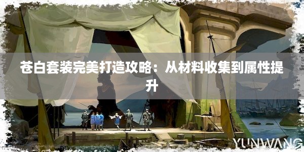 苍白套装完美打造攻略：从材料收集到属性提升