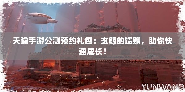 天谕手游公测预约礼包：玄鲸的馈赠，助你快速成长！