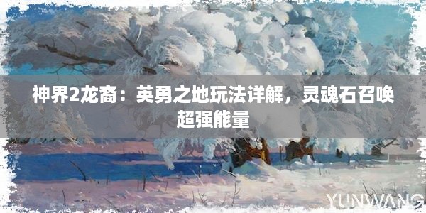 神界2龙裔：英勇之地玩法详解，灵魂石召唤超强能量