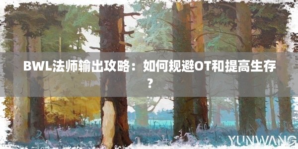 BWL法师输出攻略：如何规避OT和提高生存？