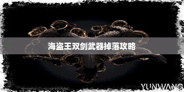 海盗王双剑武器掉落攻略