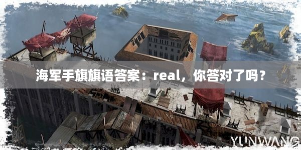 海军手旗旗语答案：real，你答对了吗？