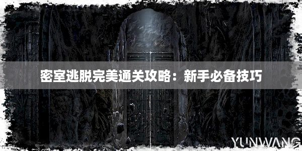 密室逃脱完美通关攻略：新手必备技巧