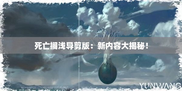 死亡搁浅导剪版：新内容大揭秘！