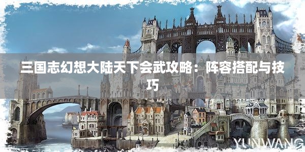 三国志幻想大陆天下会武攻略：阵容搭配与技巧