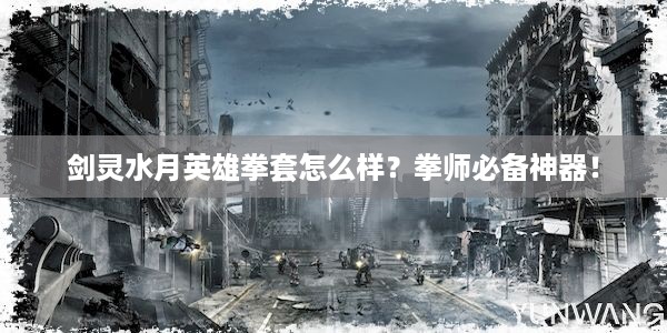 剑灵水月英雄拳套怎么样？拳师必备神器！