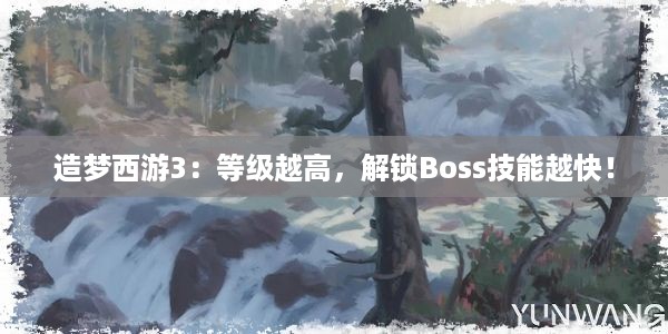 造梦西游3：等级越高，解锁Boss技能越快！