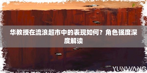 华教授在流浪超市中的表现如何？角色强度深度解读