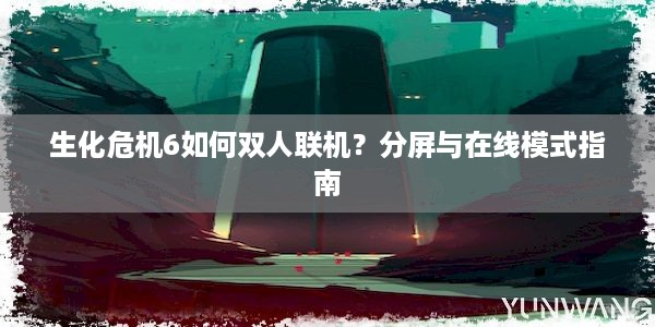 生化危机6如何双人联机？分屏与在线模式指南