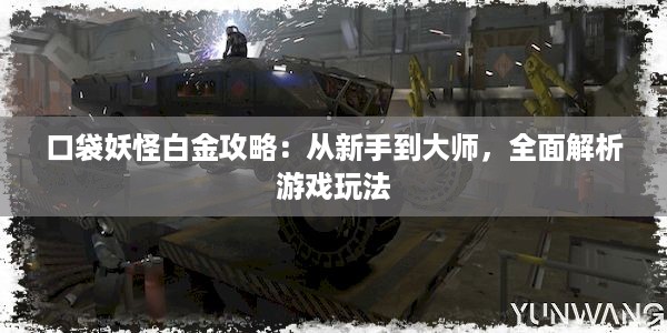 口袋妖怪白金攻略：从新手到大师，全面解析游戏玩法